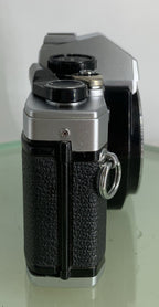 SERVICED Olympus OM10 35mm SLR Film Camera + 28mm f2.5 Tamron  Lens + Adapter1997
