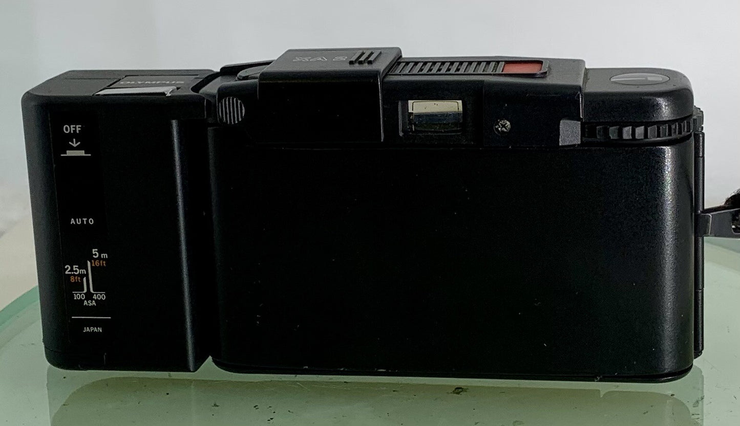 OLYMPUS XA2 Electronic Flash A11 D.ZUIKO 35mm f3.5 Point & Shoot+ Case   #214