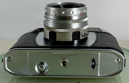 Vintage 1960s Halina Paulette Electric 35mm Camera&Halinar f=45mm F2.8 Lens- 3228