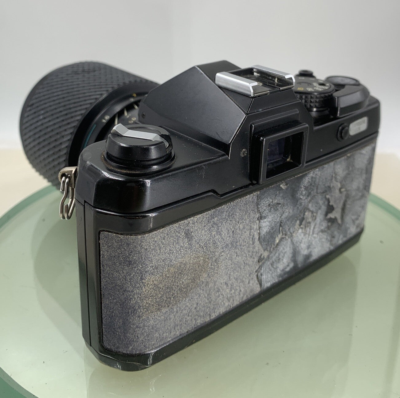 YASHICA FX-3 SUPER 2000 VINTAGE FILM CAMERA BLACK 70-210mm +BAG TESTED - 2094