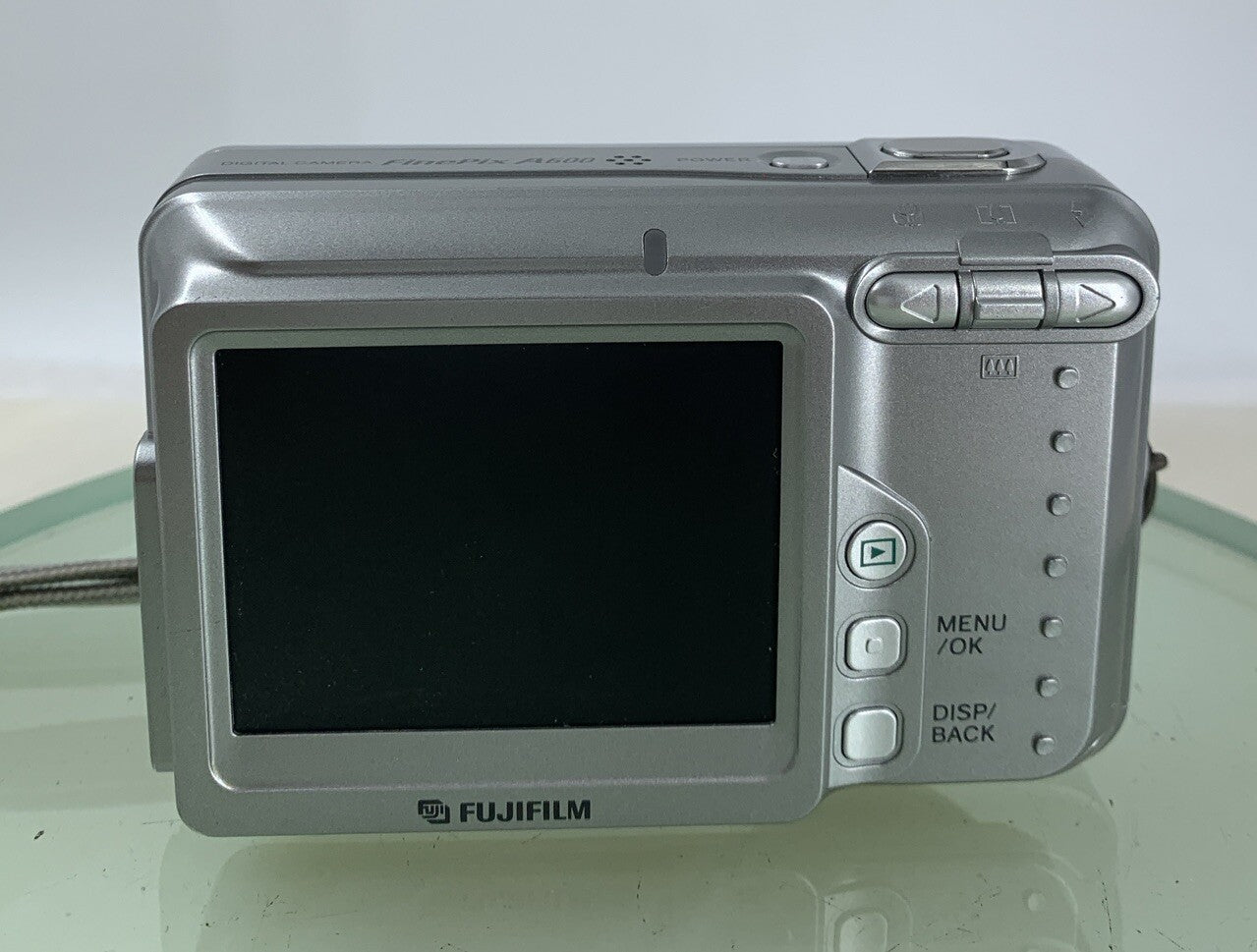 Fujifilm Finepix A600 Digital Camera SILVER NO CARD NO CHARGER  TESTED - 5655