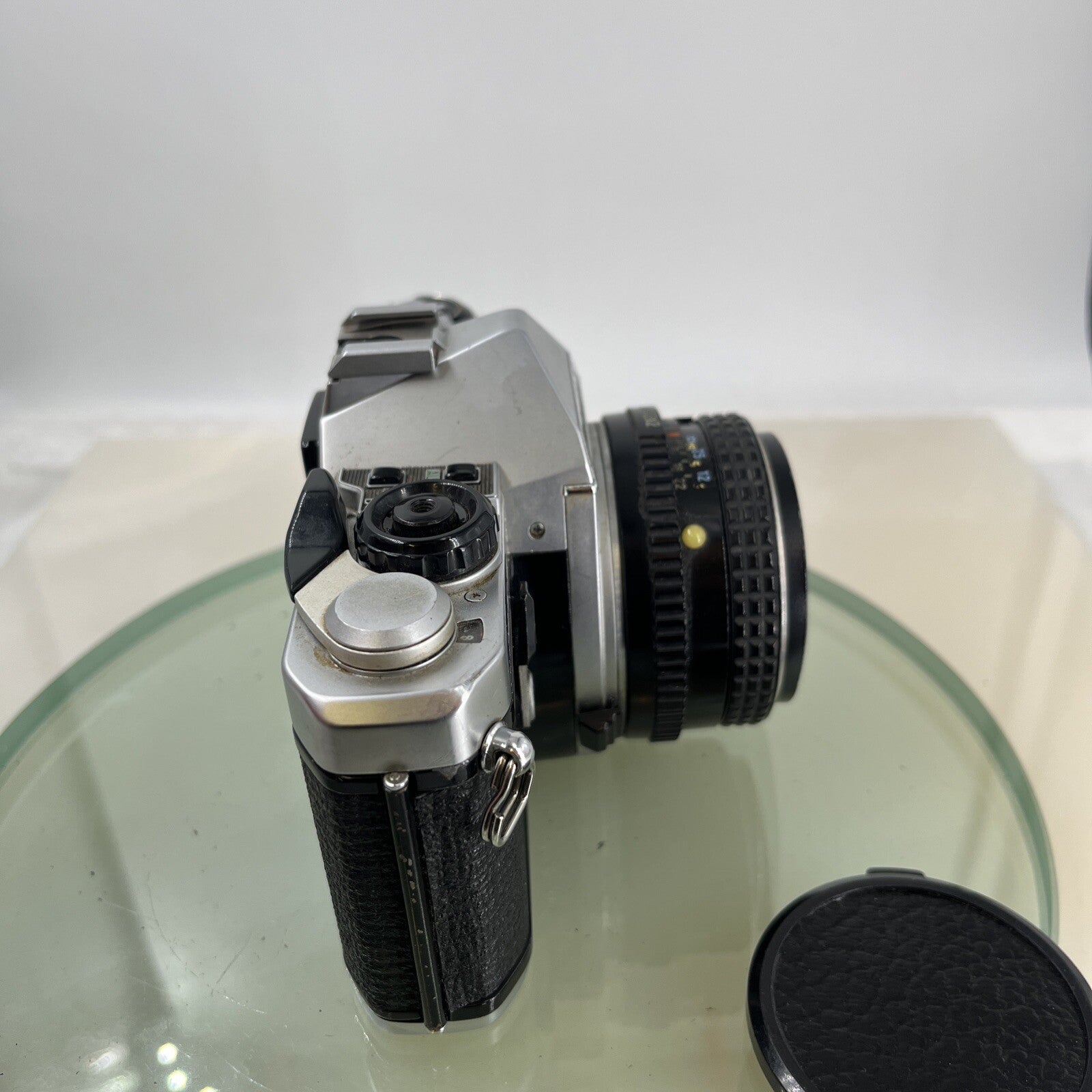 Pentax ME Super 35mm SLR Film camera + Pentax-M  50mm f2LENS  - TESTED  7477