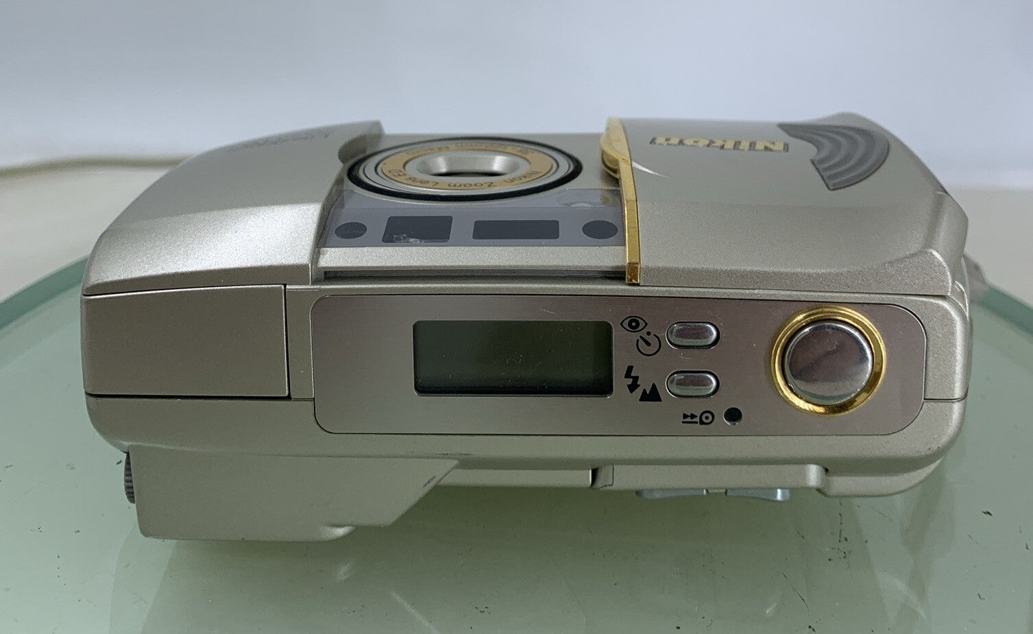 Nikon Lite Touch Zoom 120 AF SILVER COMPACT FILM & SHOOT CAMERA TESTED - 6647