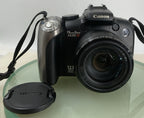 Canon Power Shot SX20 IS Digital COMPACT CAMERA 12.1 BLACK WITH BAG TESTED - 4501