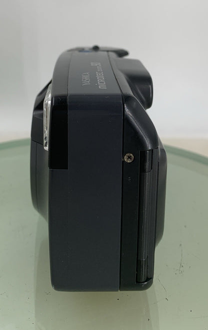 Yashica Microtec Zoom 90 35mm FILM POINT AND SHOOT CAMERA BLACK TESTED - 2453