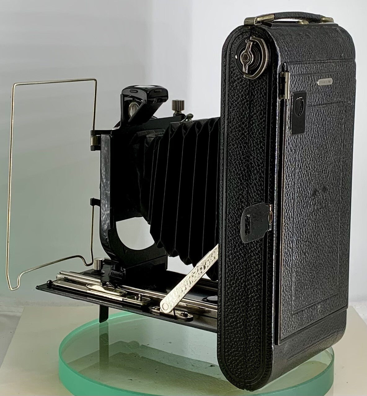 Vintage JCA Dresden Compur Carl Zeiss Jena Tessar 1:4.5 f=15cm Folding Camera6