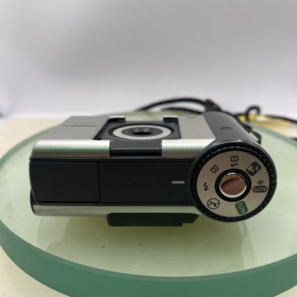 Pentax Efina PQI IX Vintage Retro APS Film Camera Silver TESTED #1674