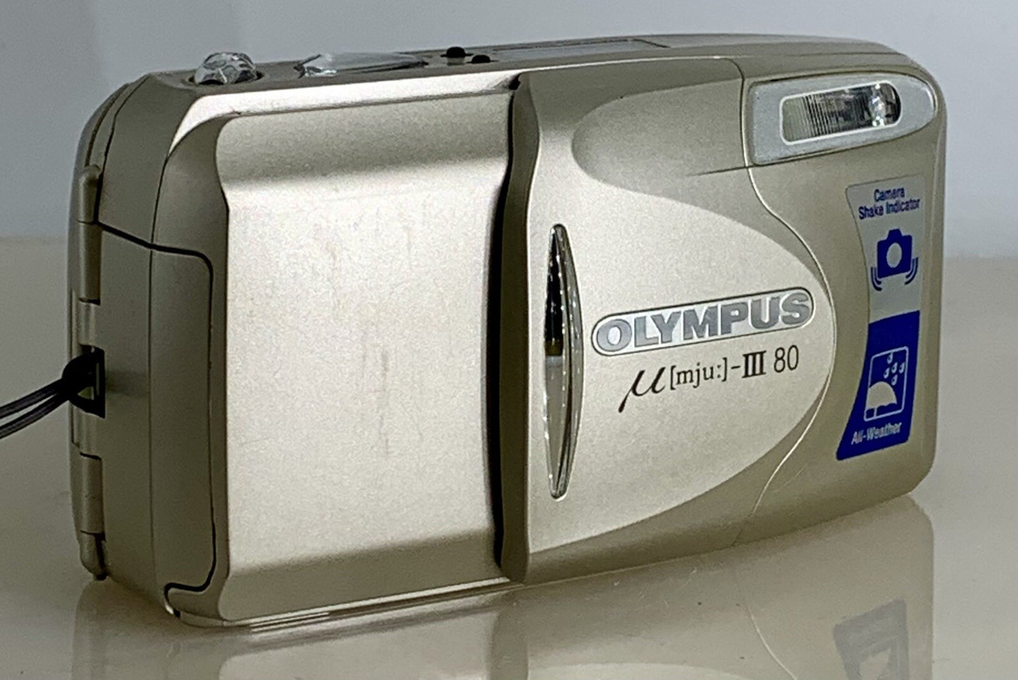 Olympus MJU III 80 Camera 35mm Film Point & Shoot Compact 38-80mm Lens [mju:]940