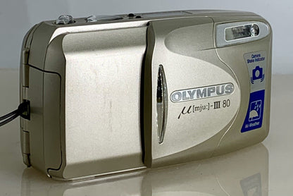 Olympus MJU III 80 Camera 35mm Film Point & Shoot Compact 38-80mm Lens [mju:]940