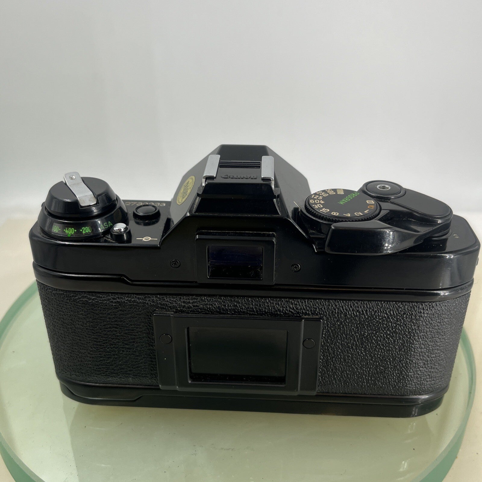 Canon AE-1 Program 35mm SLR Film Manual Camera BLACK+Canon 50mm F/1.8 FD Lens8828