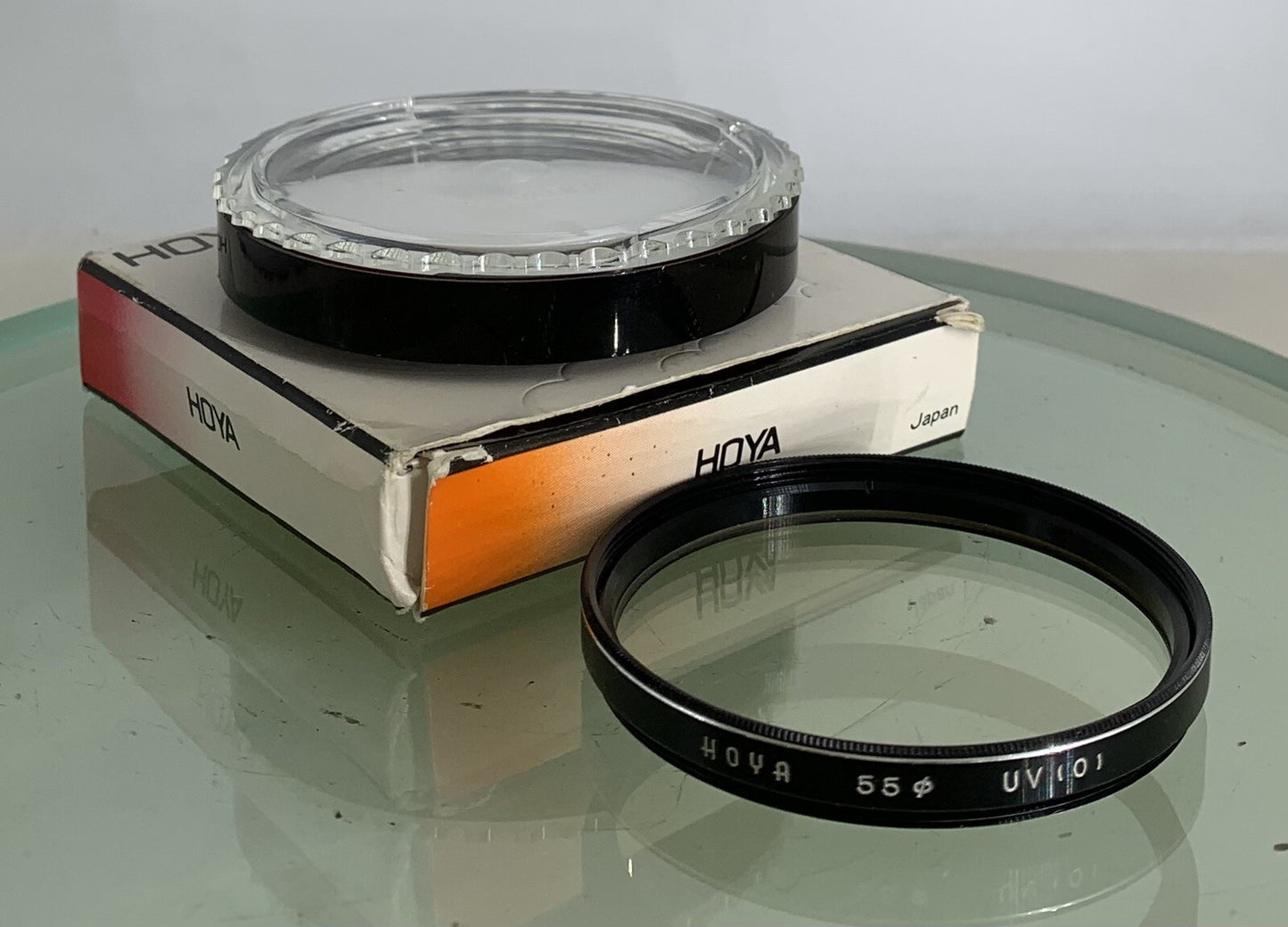 GENIUNE HOYA FILTER FOR CAMERA LENS BLACK CLEAN AND GOOD CONDITION - 6600