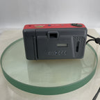 OLYMPUS AF-10 LIMITED EDITION RED QUARTZDATE 35mm FILM CAMERA TESTED  #4784