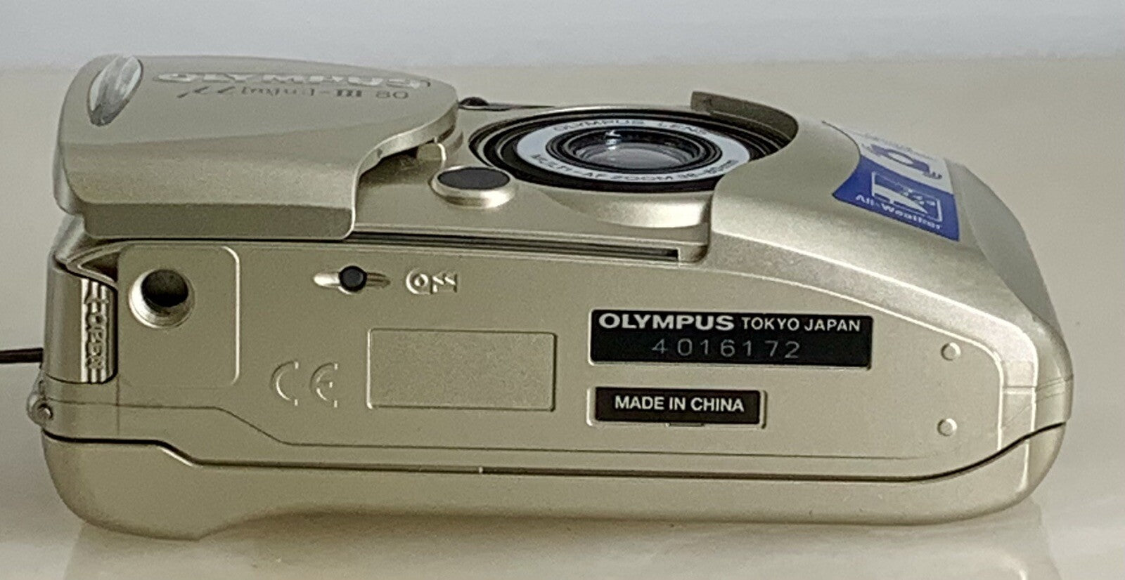 Olympus MJU III 80 Camera 35mm Film Point & Shoot Compact 38-80mm Lens [mju:]947