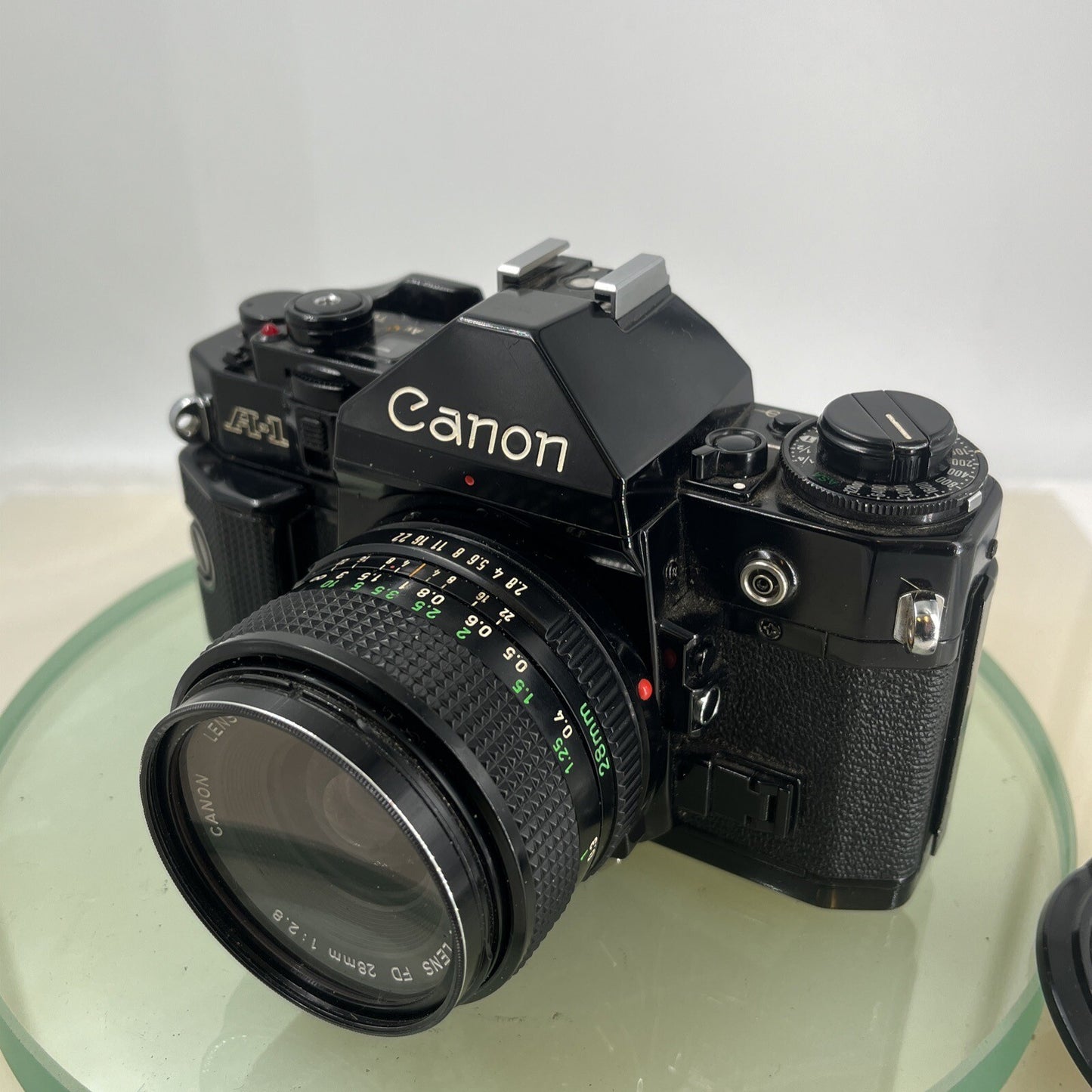 BEAUTIFUL Canon A-1 35mm SLR Camera Body+ FD 50mm f/2.8 FULLY WORKING #8752