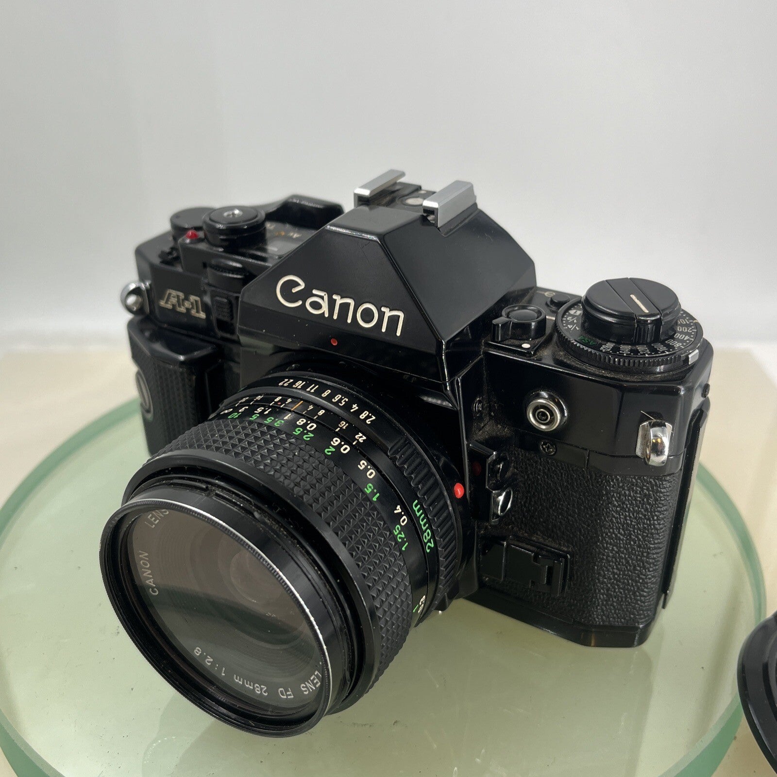 BEAUTIFUL Canon A-1 35mm SLR Camera Body+ FD 50mm f/2.8 FULLY WORKING #8752