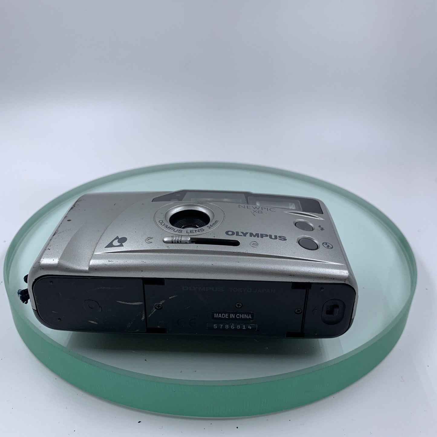 Olympus Newpic XB Compact Film AF 24mm Lens 35mm Film Camera Tested Working#8333