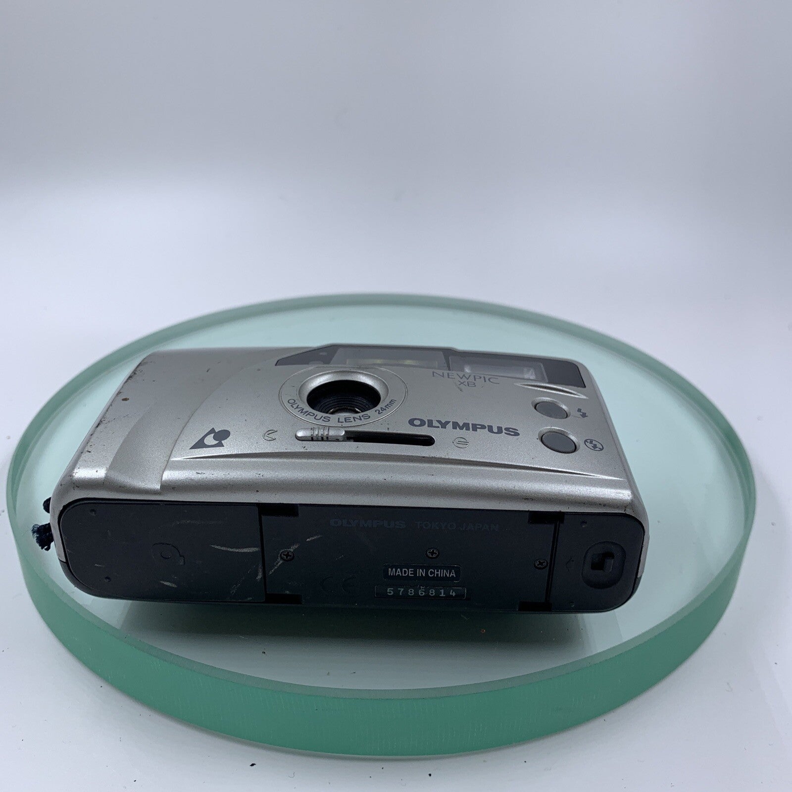 Olympus Newpic XB Compact Film AF 24mm Lens 35mm Film Camera Tested Working#8333