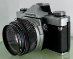 Olympus OM-1 MD 35mm SLR Film Camera &  Olympus ZUIKO  50mm f1.8 Lens- TESTED3566