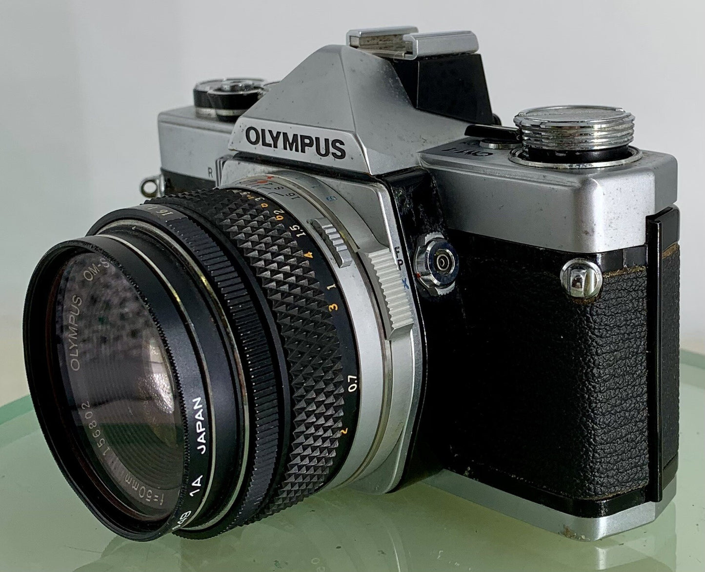 Olympus OM-1 MD 35mm SLR Film Camera &  Olympus ZUIKO  50mm f1.8 Lens- TESTED3566
