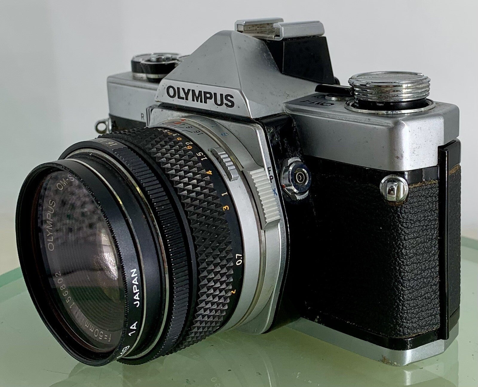Olympus OM-1 MD 35mm SLR Film Camera &  Olympus ZUIKO  50mm f1.8 Lens- TESTED3566