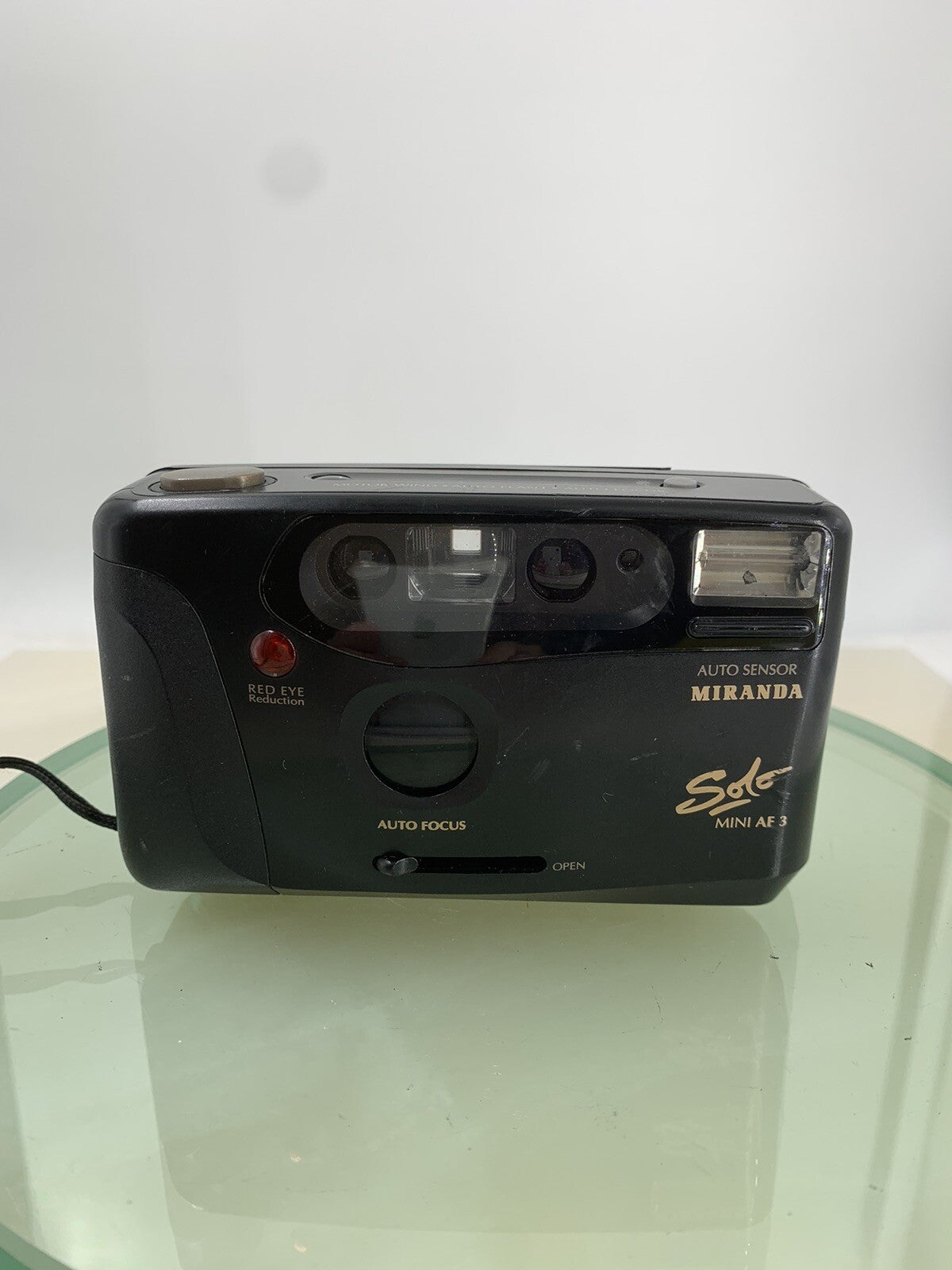 Vintage Miranda Solo Mini AF 3 Auto Sensor FILM CAMERA BLACK TESTED - 7810