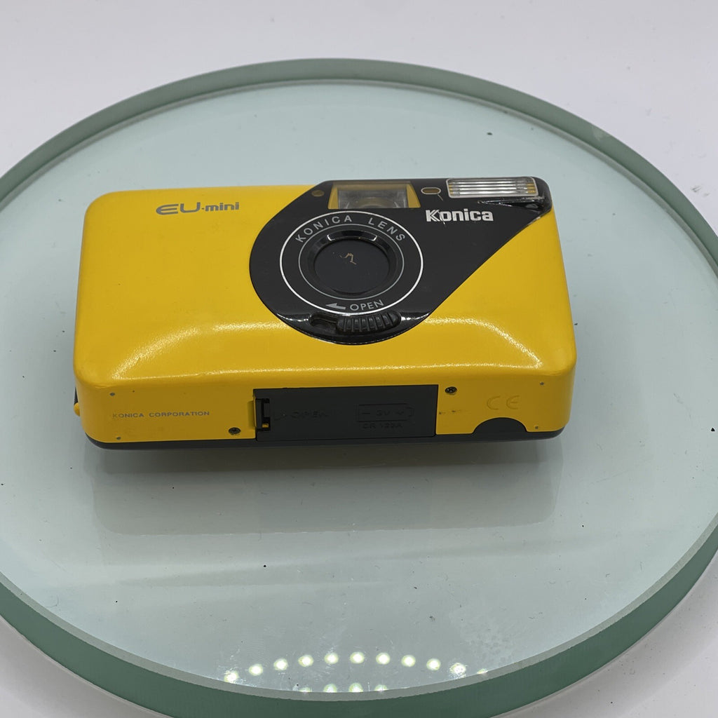 Konica EU Mini 35mm Point And Shoot compact film camera TESTED 3708