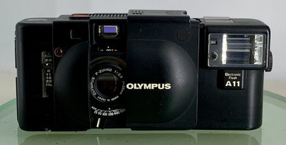 TESTED + OUTSTANDING + Olympus XA 35mm Compact Rangefinder Film Camera+A11#3211