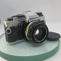 Olympus OM10 35mm Film SLR Manual Camera +Olympus 50/1.8 MC Zuiko Lens TESTED3900