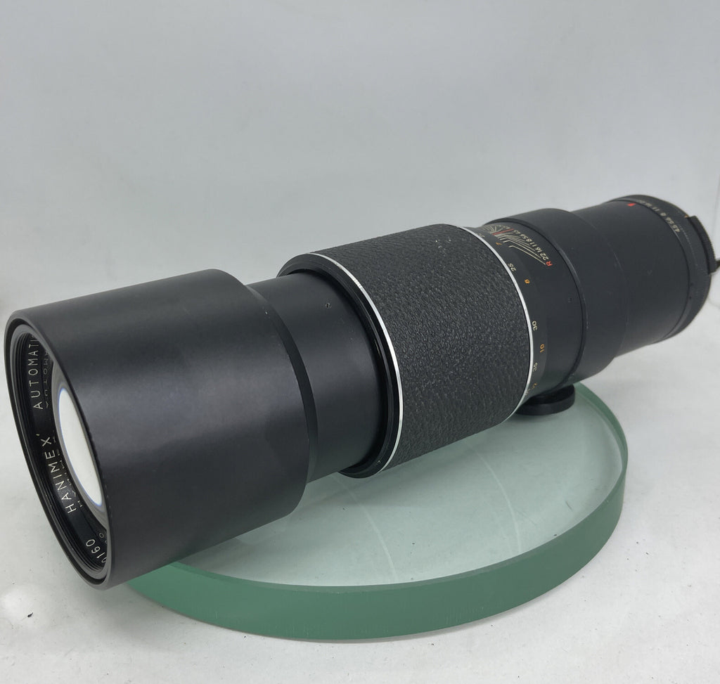 HANIMEX AUTOMATIC 1:4.5 F=300mm M42 SCREW FIT , WITH CASE AND FILTER   1921