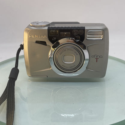 PENTAX EFINA T APS FILM CAMERA~23-69M LENS~QUARTZ DATE~PANORAMA~SELF TIMER #3971