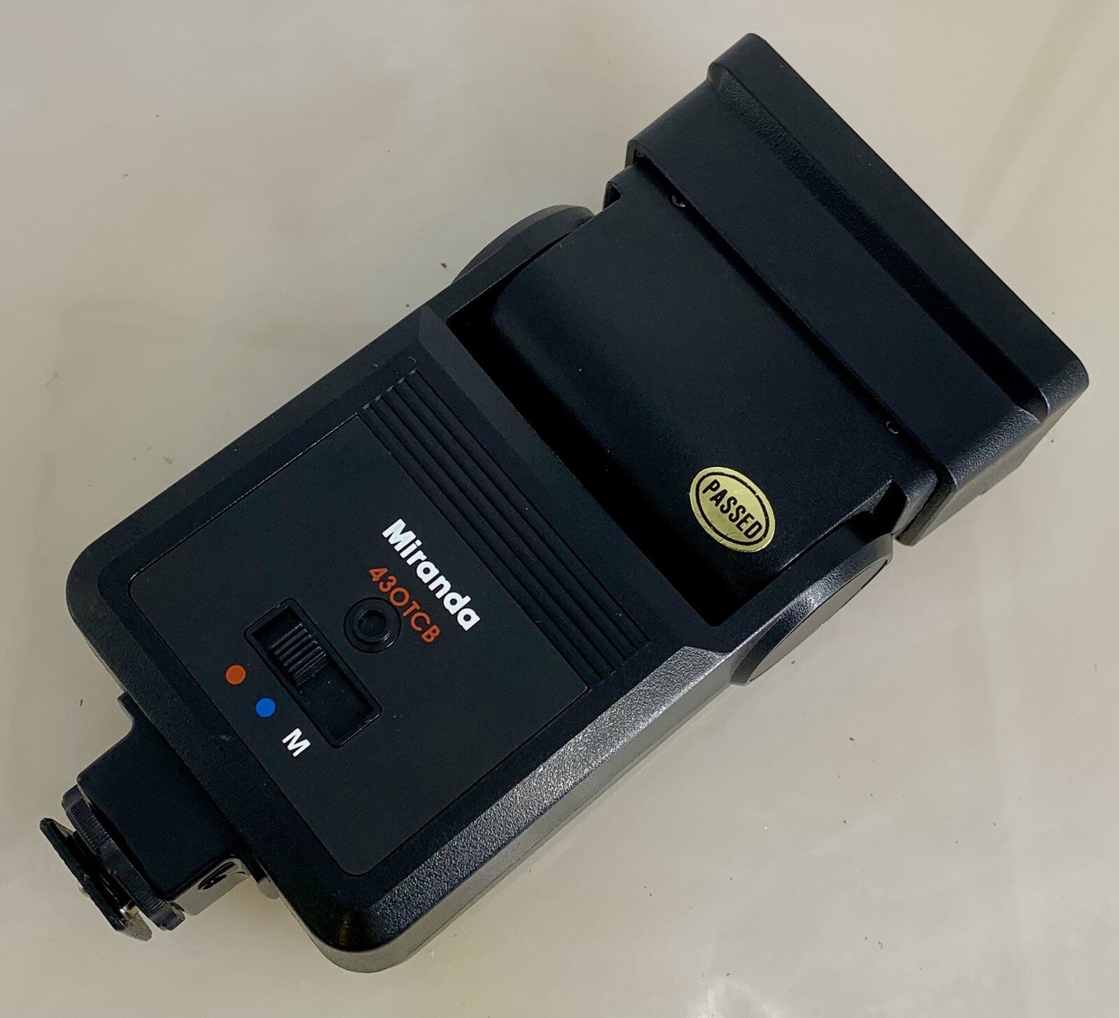 Miranda 430TCB Computerised Electronic Flash Unit + Box + Tested - 5611