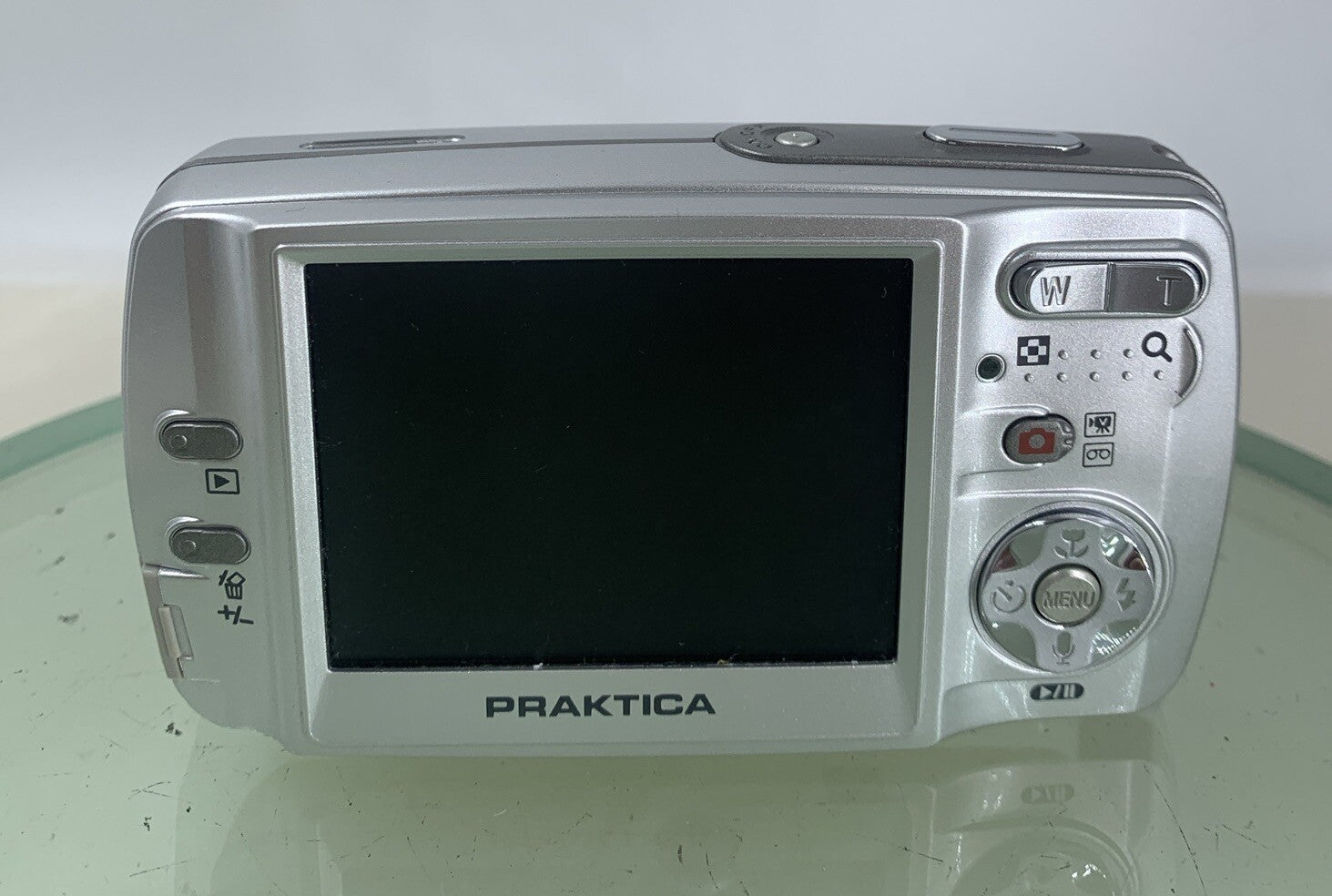 Praktica DCZ-520 5.1MP Compact Digital Camera SILVER WITH COVER TESTED - 1305