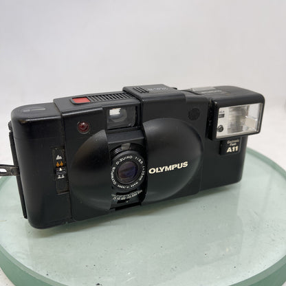 OLYMPUS XA2 Electronic Flash A11 D.ZUIKO 35mm f3.5 TESTED + Case  84