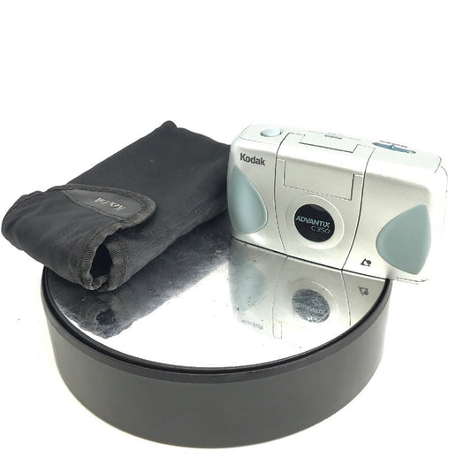 Kodak Advantix C350 APS Camera Ektanar Lens 25mm Tested Working/Cased#4550