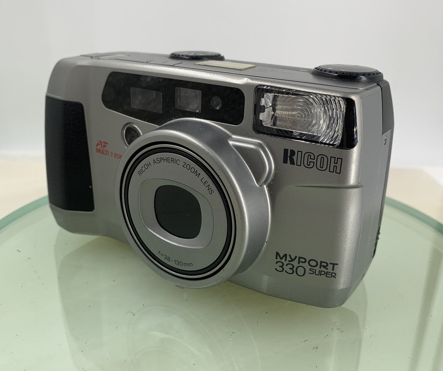 Ricoh MYPORT 330 Super- 35mm Compact Vintage Film Camera & Case Tested - 7931