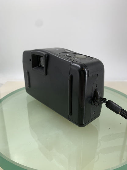 OLYMPUS TRIP XB3 BIG FINDER POINT AND SHOOT FILM CAMERA BLACK TESTED - 8182