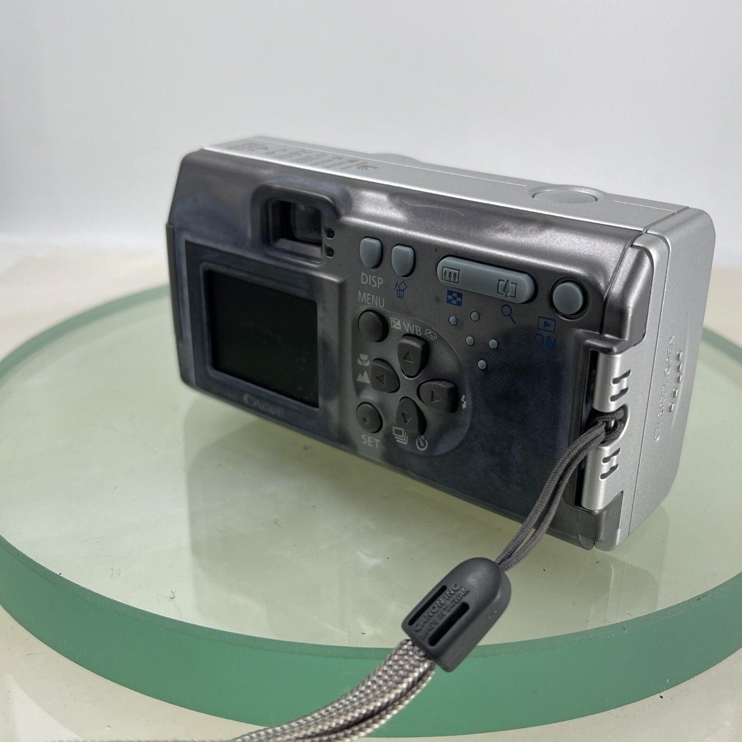 Vintage Canon PowerShot A200 2.0MP Digital Camera Tested + 2GB Memory Card #6703