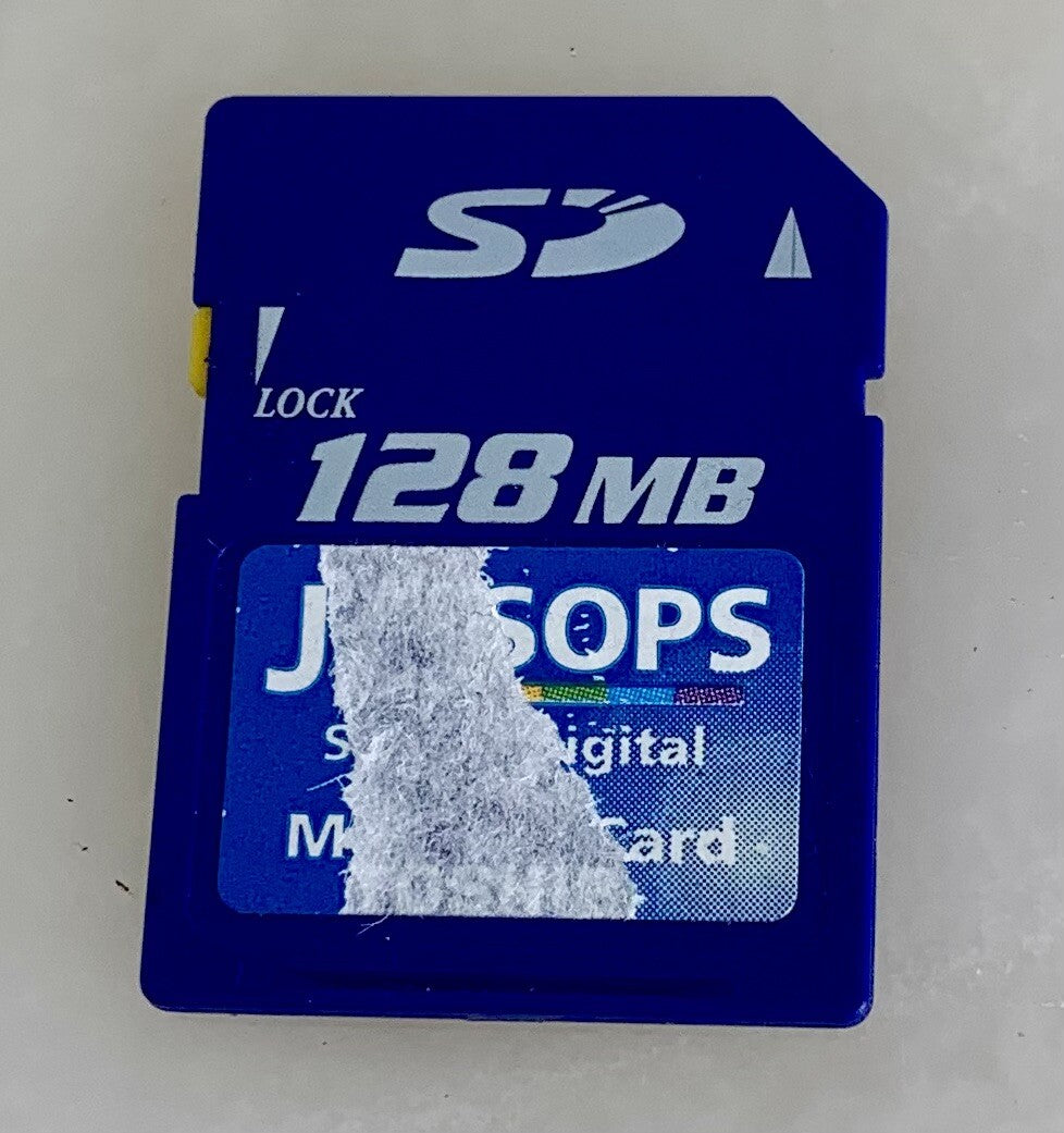 Jessops 128MB SD Memory Card #390