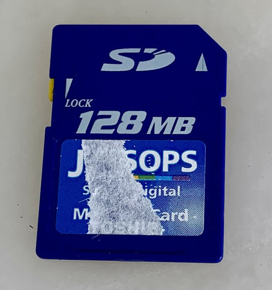 Jessops 128MB SD Memory Card #390