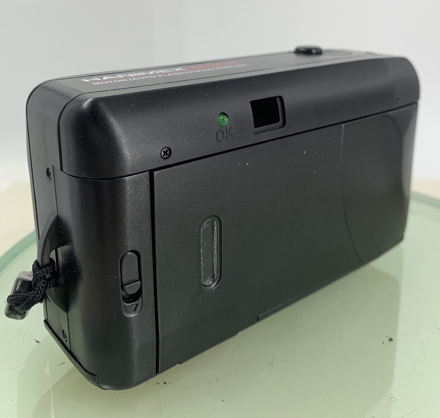 Hanimex IC2000 Pentax POINT AND SHOOT FILM CAMERA BLACK WITH COVER- TESTED- 2844