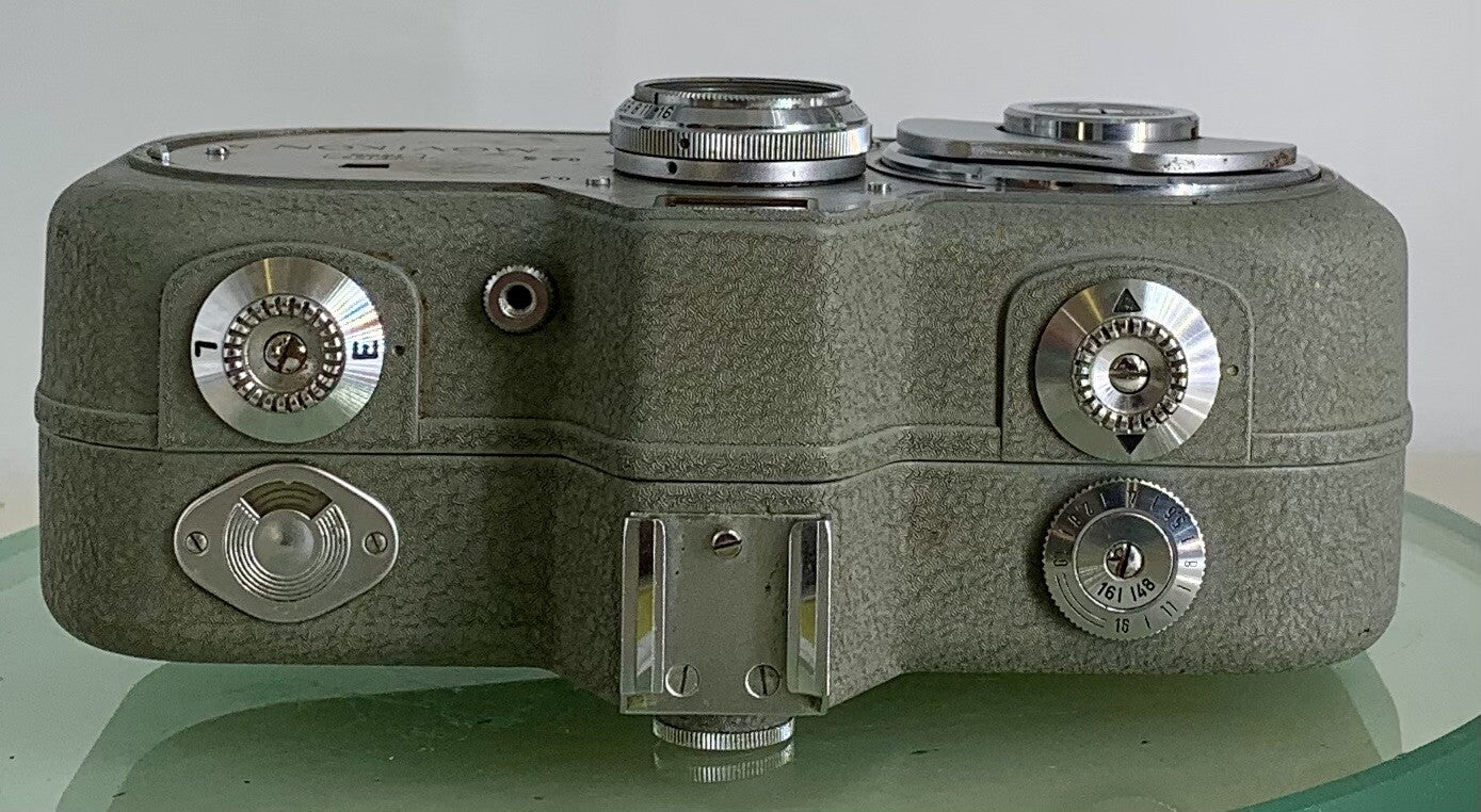 Zeiss Ikon Movikon 8 8mm Movitar f=10mm-vintage Cine Camera+Grey+Case#3316