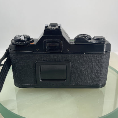 Pentax MV 1 35mm SLR Camera, with 50mm f/2 Prime Lens, Strap TESTED  #6064