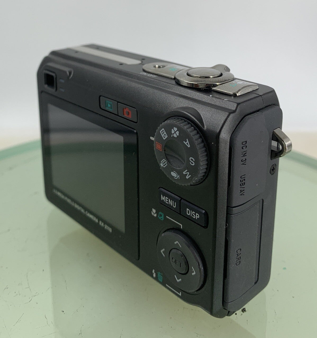 Casio Exilim EX-Z110 6MP COMPACT DIGITAL CAMERA NO CHARGER BLACK - TESTED - 2826