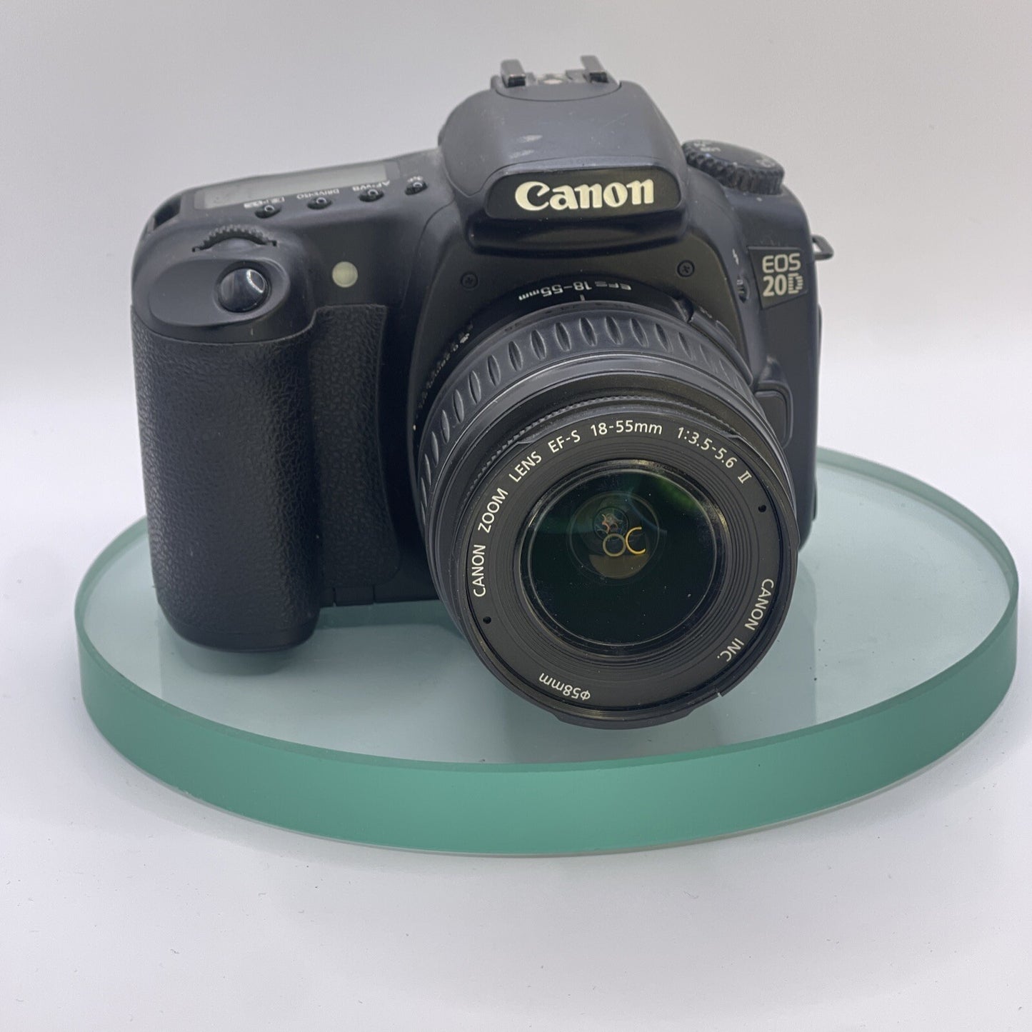 Canon EOS 20D DSLR Camera with EF-S II 18-55mm, Charger lens few fugus on sides1