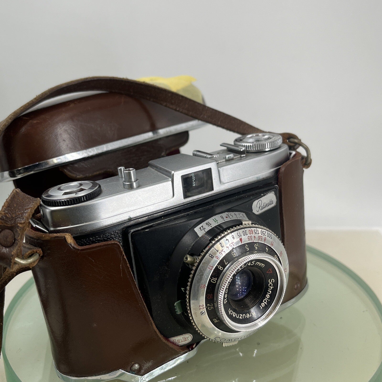 KODAK RETINETTE 022 with Schneider-Kreuznach reomar 45 f3,5 dal1954/58 +Bag #4550