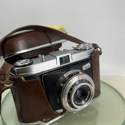 KODAK RETINETTE 022 with Schneider-Kreuznach reomar 45 f3,5 dal1954/58 +Bag #4550