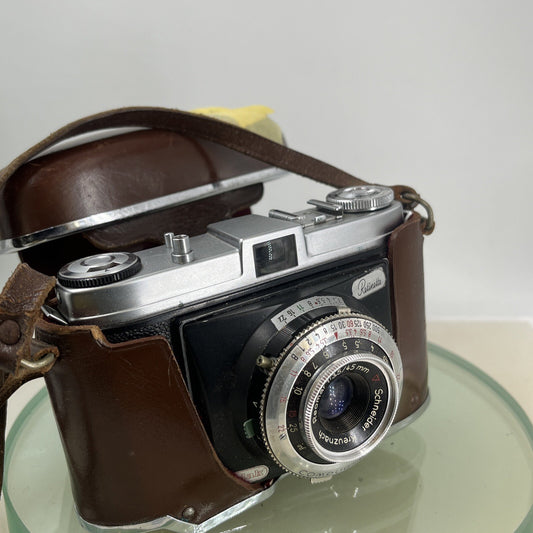 KODAK RETINETTE 022 with Schneider-Kreuznach reomar 45 f3,5 dal1954/58 +Bag #4550
