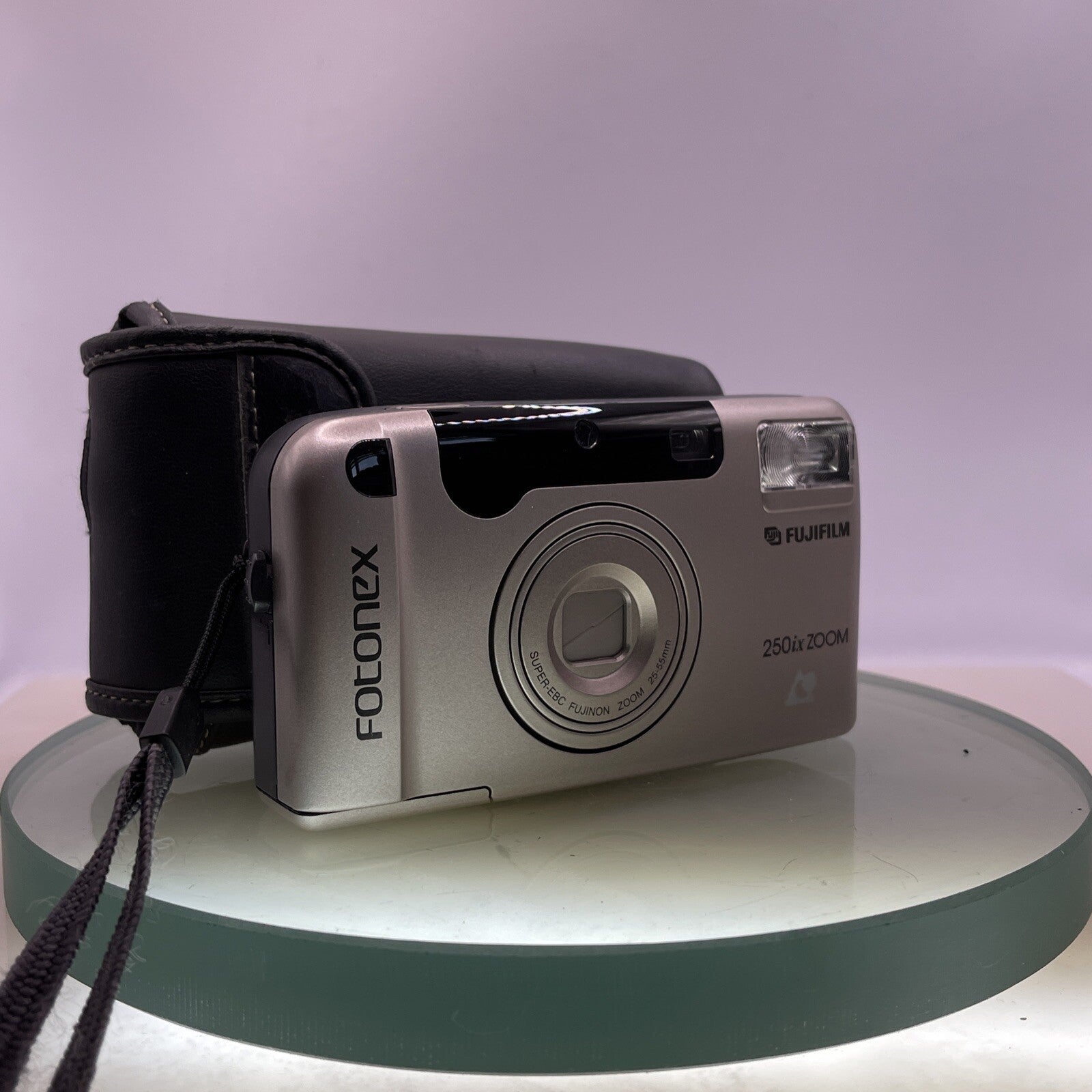 FUJIFILM FOTONEX 250ix ZOOM Advanced Photo System (APS) Camera Cased TESTED #3800