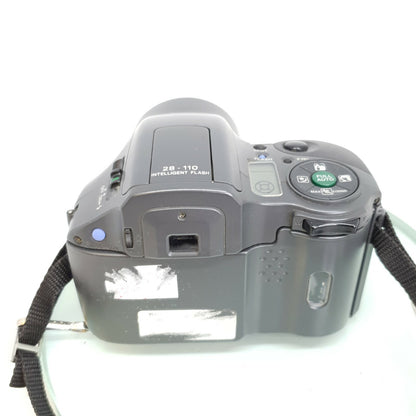 OLYMPUS IS-100 35MM FILM BRIDGE CAMERA~28-110MM - Cased/Great Condition #9053