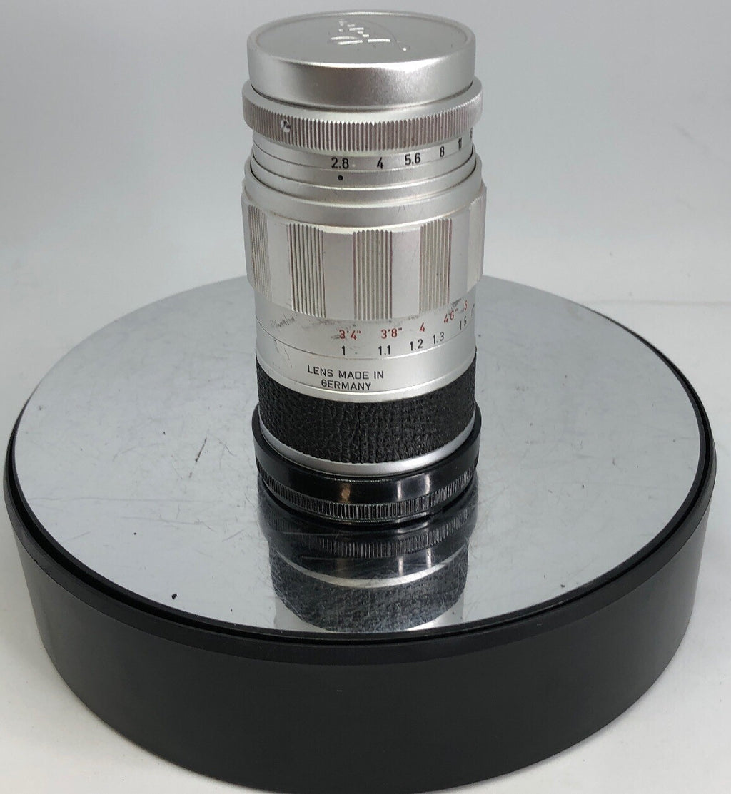 Elmarit 1:2.8/90 Leica Lens RARE,Ernst LEITZ Wetzlar Leica M Mount+Filter #39210